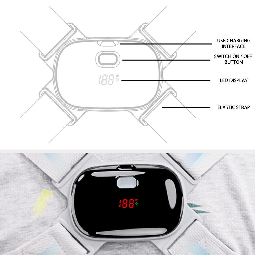 LCD Smart Posture Corrector